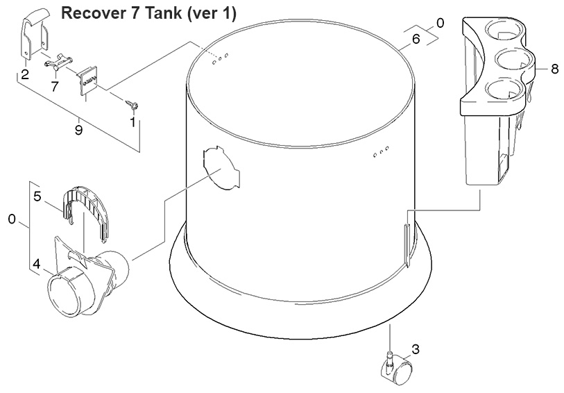 Windsor Karcher Recover 7 Tank 1